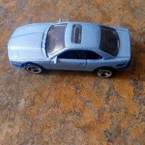 Hot wheels 1990 Bmw 850i blue Toy Car
